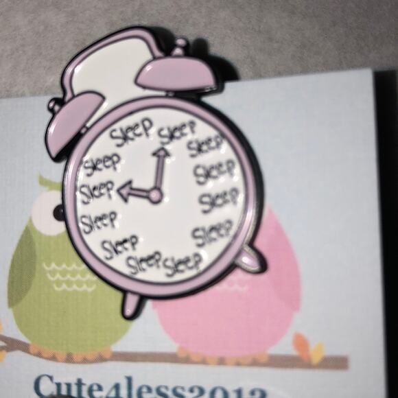 3 Piece Pin Brooch Sleep Toast Skateboard - Picture 2 of 4